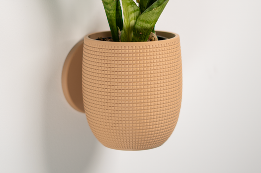 Raster Blumentopf – Integrierter Tropfbehälter für Tisch & Wand